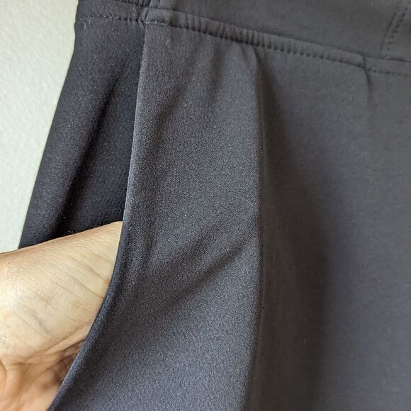 ATHLETA Midtown Sweat Wicking Athleisure Drawstring Travel Skirt Sz M - Picture 7 of 9